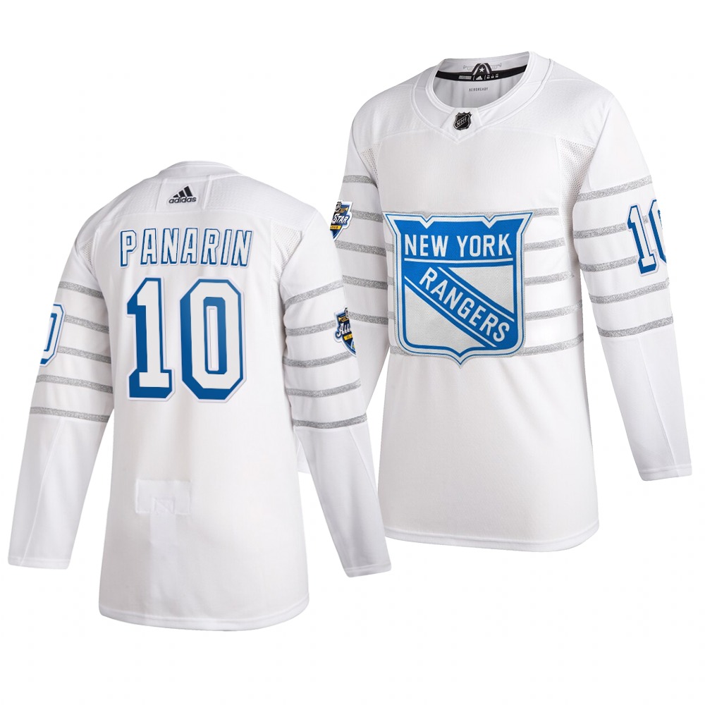 Men's New York Rangers #10 Artemi Panarin White 2020 NHL All-Star Game Adidas Jersey