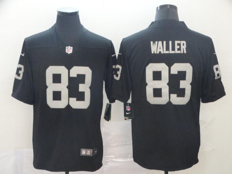 Men's Oakland Raiders #83 Darren Waller Black Vapor Untouchable Limited Stitched NFL Jersey