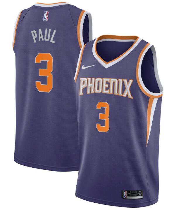 Men's Phoenix Suns #3 Chris Paul - Ragazzo Nike Icon Swingman jerseys