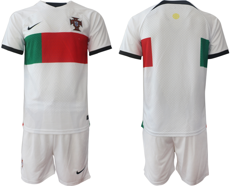 Men's Portugal Away Blank Jersey