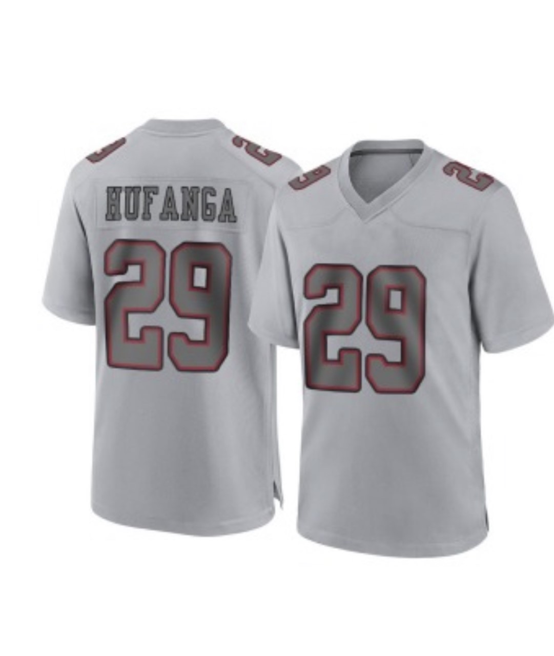 Men's San Francisco 49ers #29 Talanoa Hufanga Grey Atmosphere Fashion 2022 Vapor Untouchable Stitched Limited Jersey