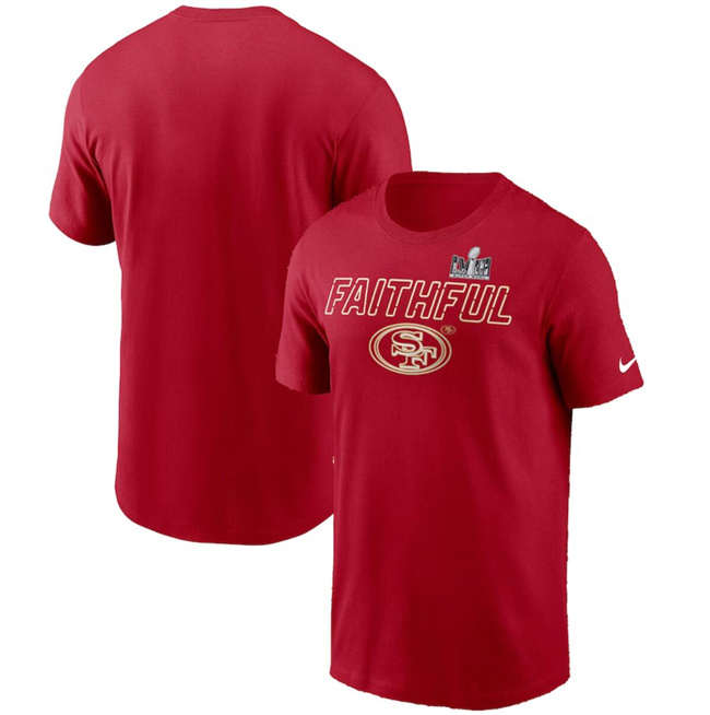 Men's San Francisco 49ers Scarlet Super Bowl LVIII Local T-Shirt