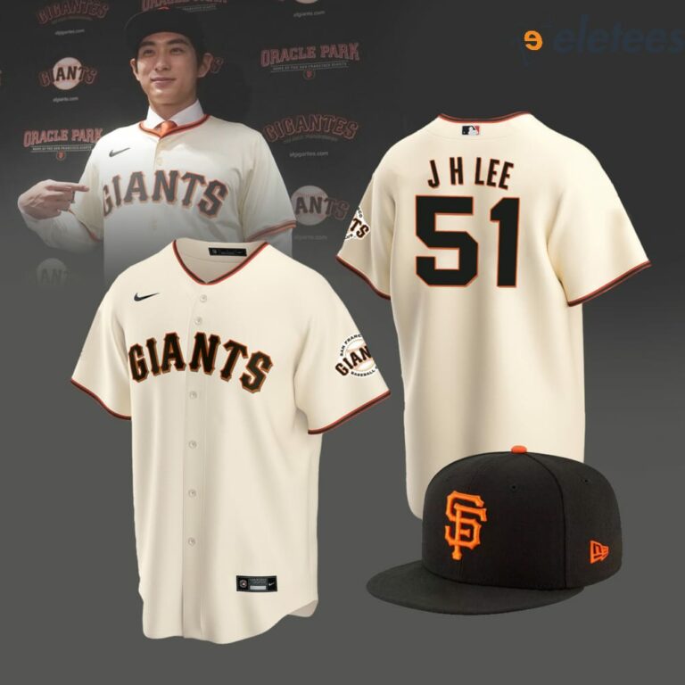 Men's San Francisco Giants #51 Jung-Hoo Lee Cream Home Nike Jersey