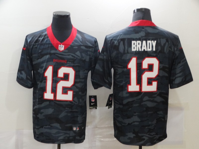 Men's Tampa Bay Buccaneers #12 Tom Brady 2020 Camo Limited Stitched Nike NFL Jersey