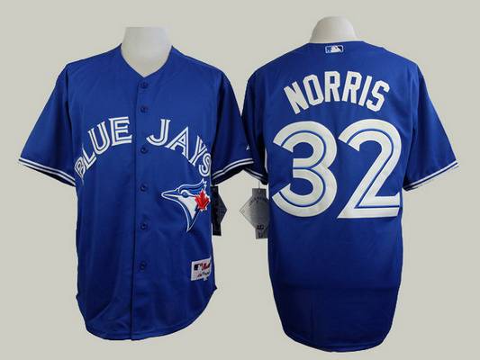 Men's Toronto Blue Jays #32 Daniel Norris Blue Jersey