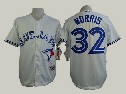 Men's Toronto Blue Jays #32 Daniel Norris White Jersey