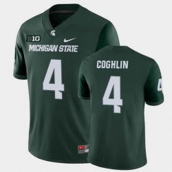 Men Michigan State Spartans Matt Coghlin College Football Green Game Jersey