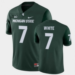 Men Michigan State Spartans Ricky White College Football Green Game Jersey
