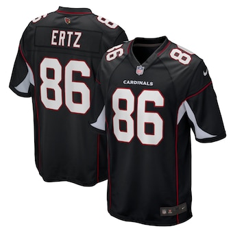 Men Zach Ertz Arizona Cardinals #86 Nike Alternate Player Game Jersey - Black