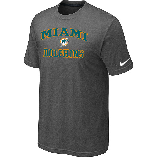 Miami Dolphins Heart & Soul Dark greyl T-Shirt