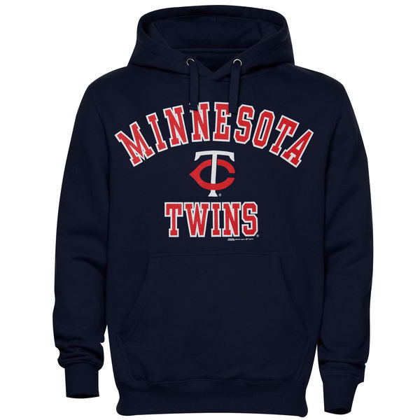 Minnesota Twins Pullover Hoodie D.Blue
