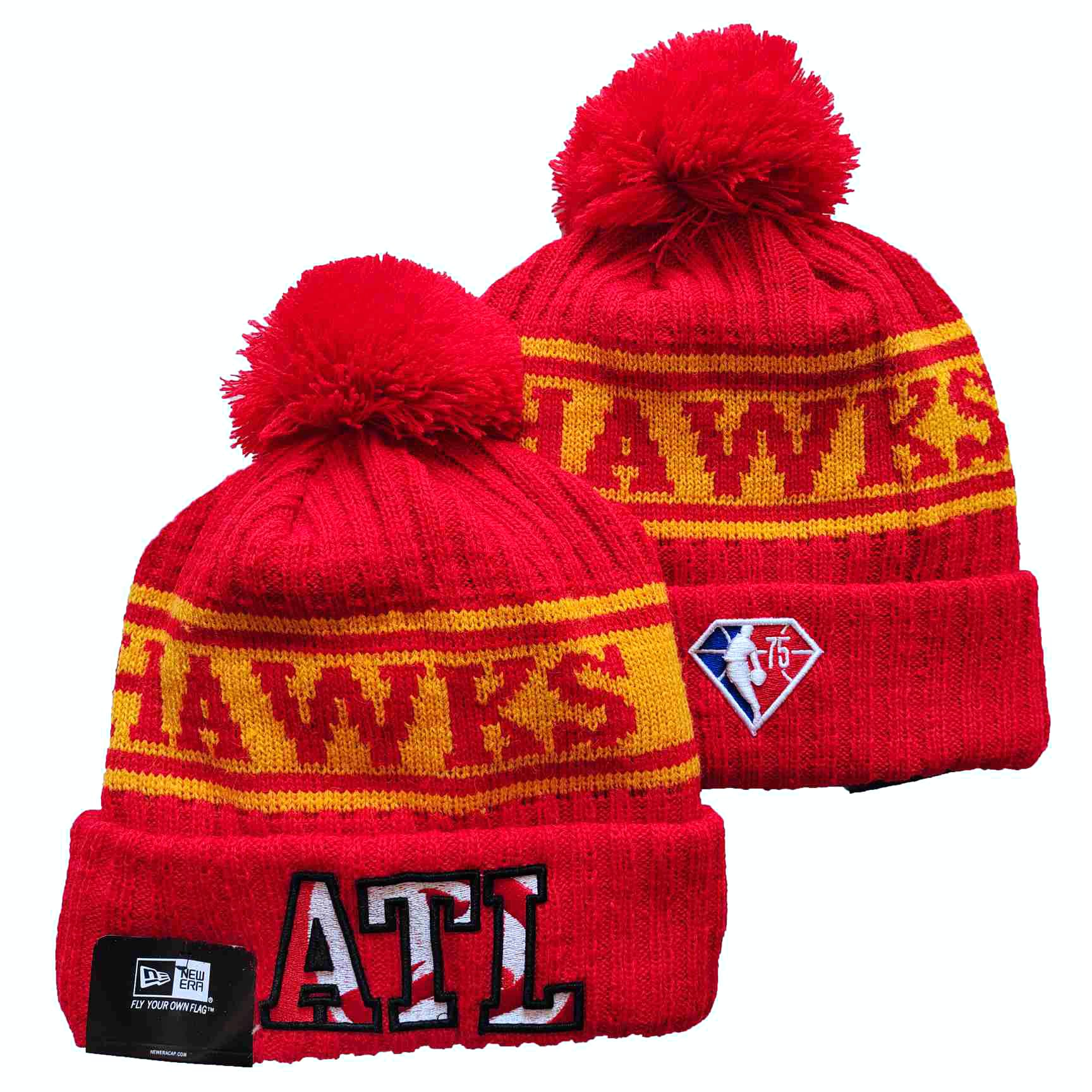 NBA Atlanta Hawks Beanies Knit Hats-YD511