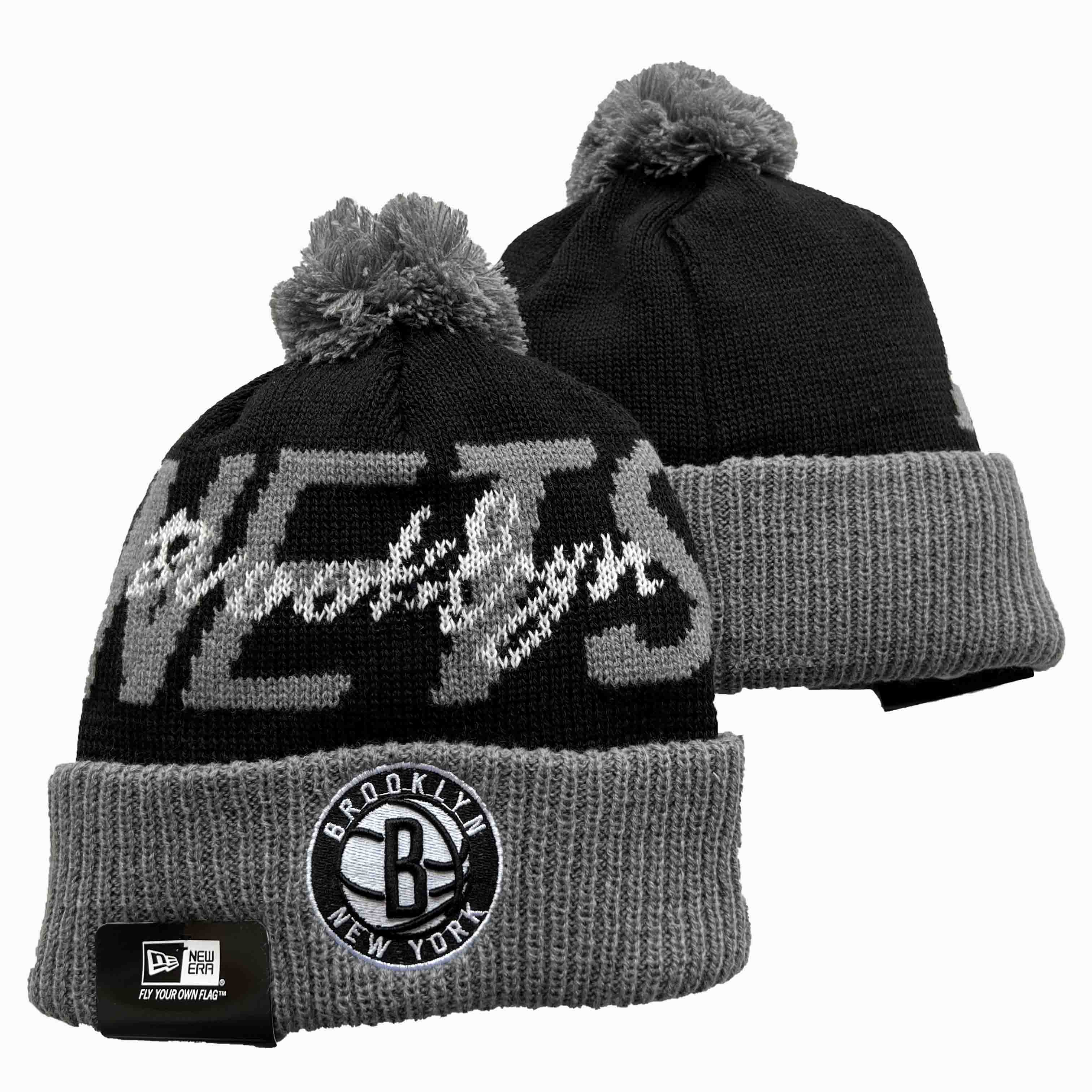 NBA Brooklyn Nets Beanies Knit Hats-YD482