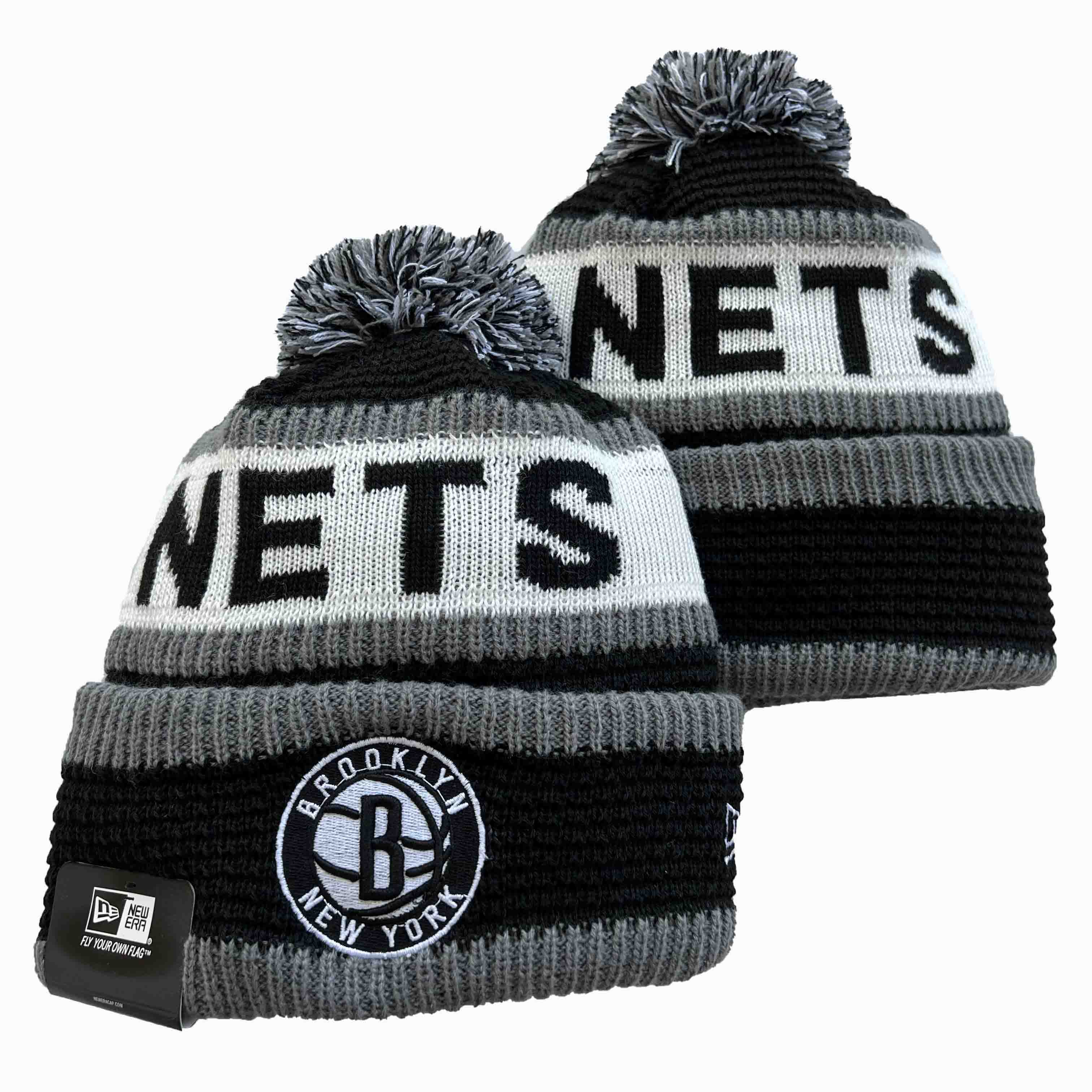 NBA Brooklyn Nets Beanies Knit Hats-YD483