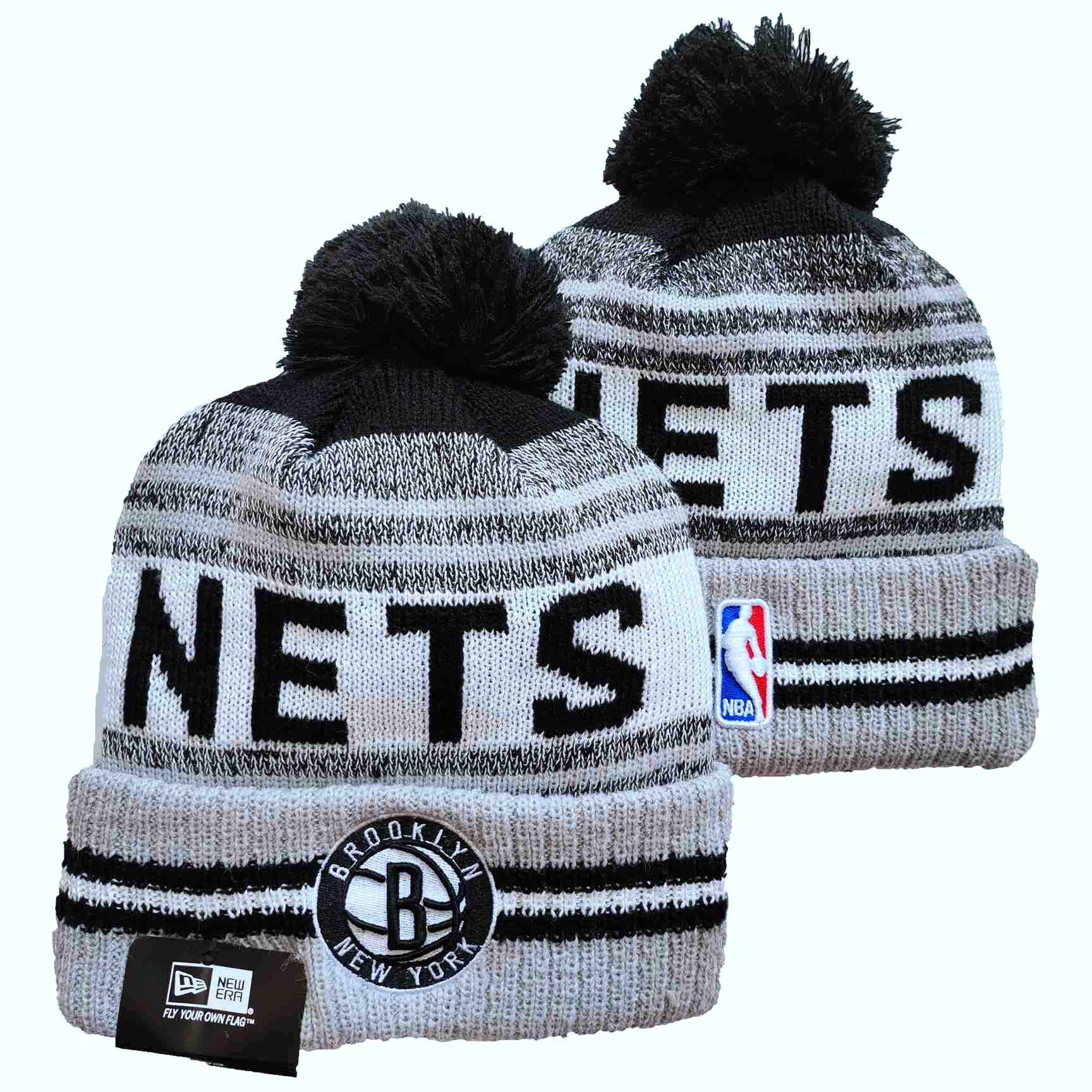 NBA Brooklyn Nets Beanies Knit Hats-YD484