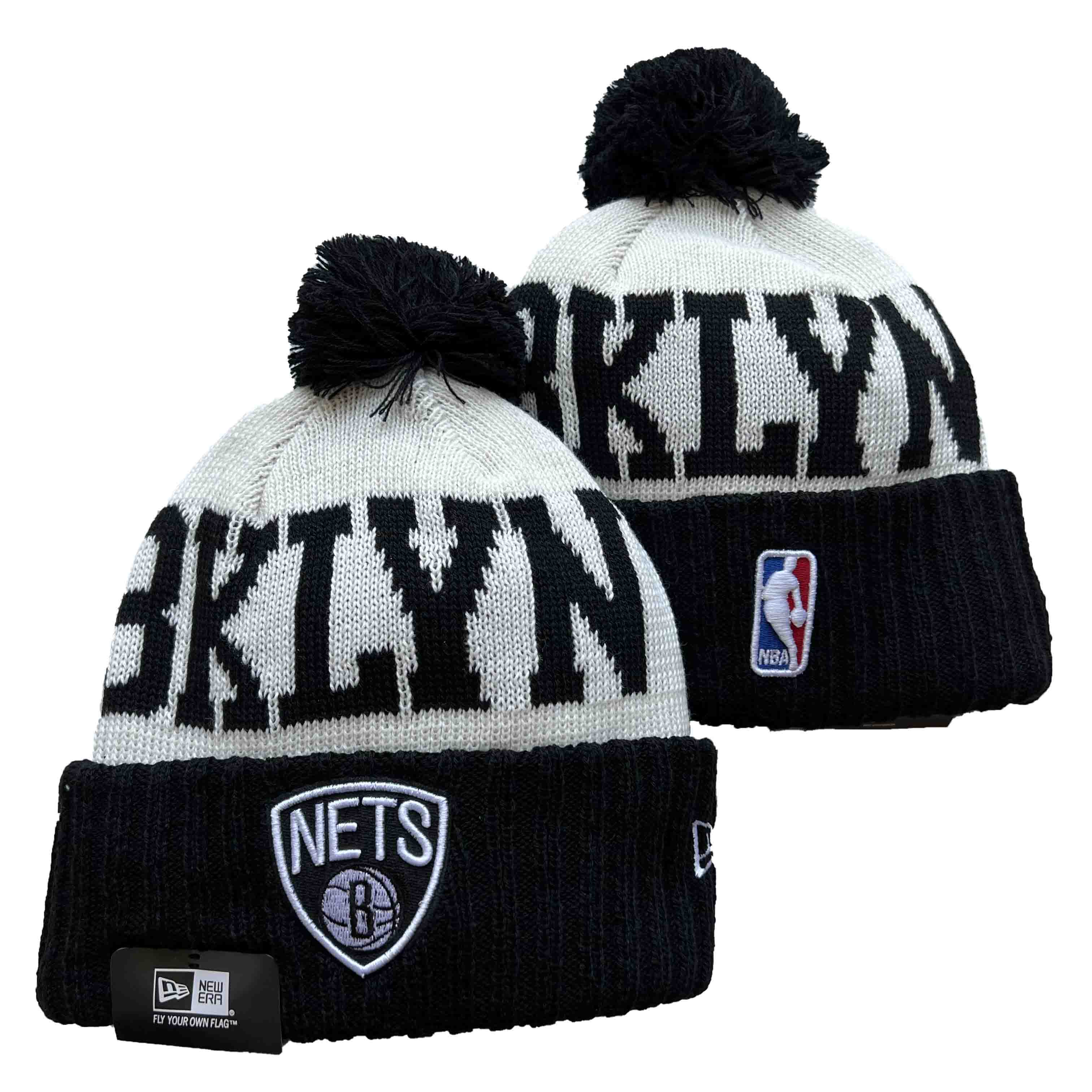 NBA Brooklyn Nets Beanies Knit Hats-YD485