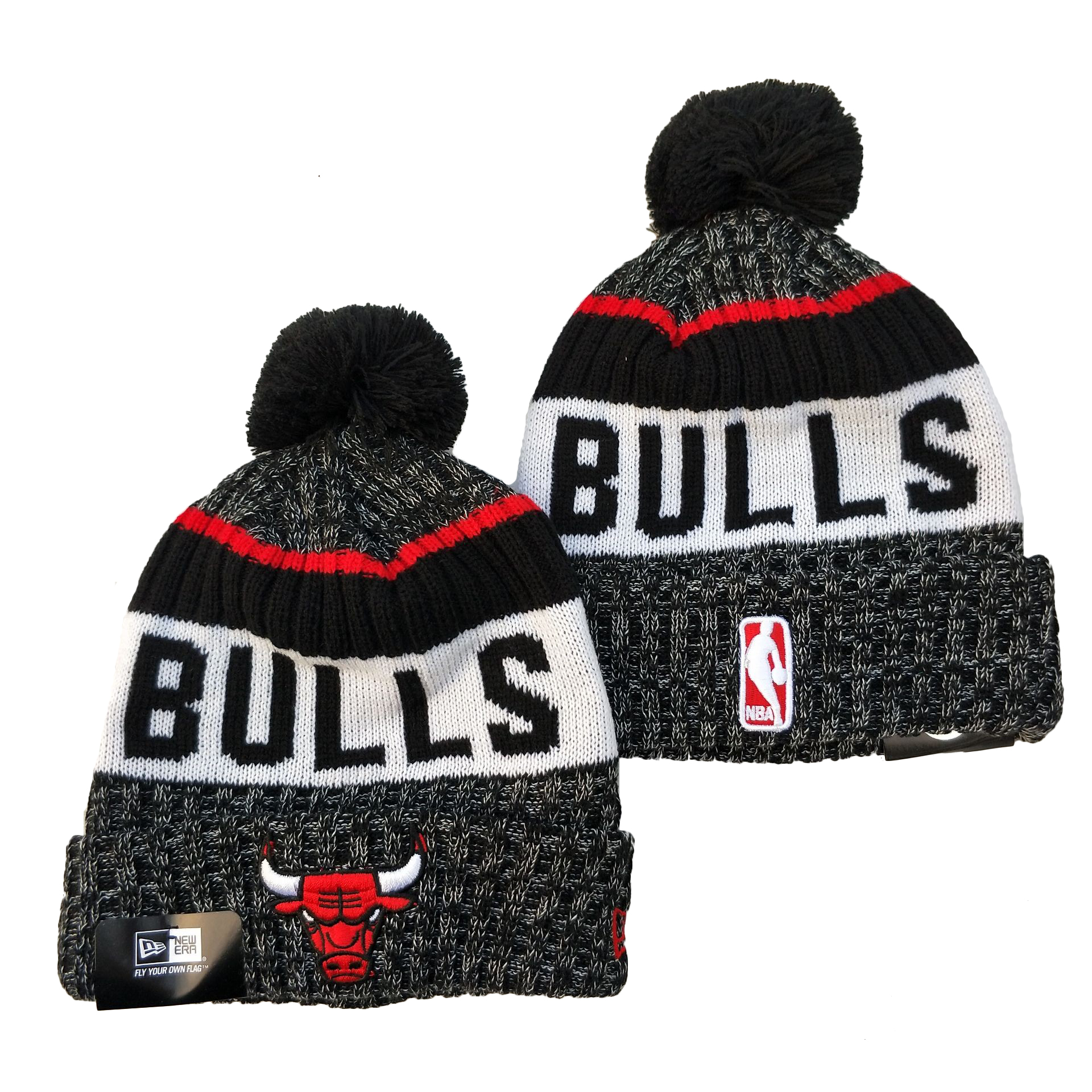 NBA Chicago Bulls Beanies Knit Hats-YD458