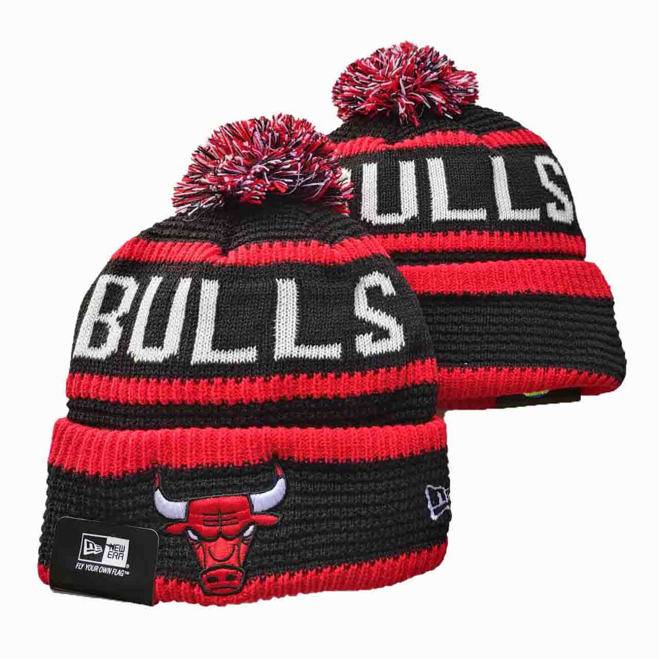 NBA Chicago Bulls Beanies Knit Hats-YD460