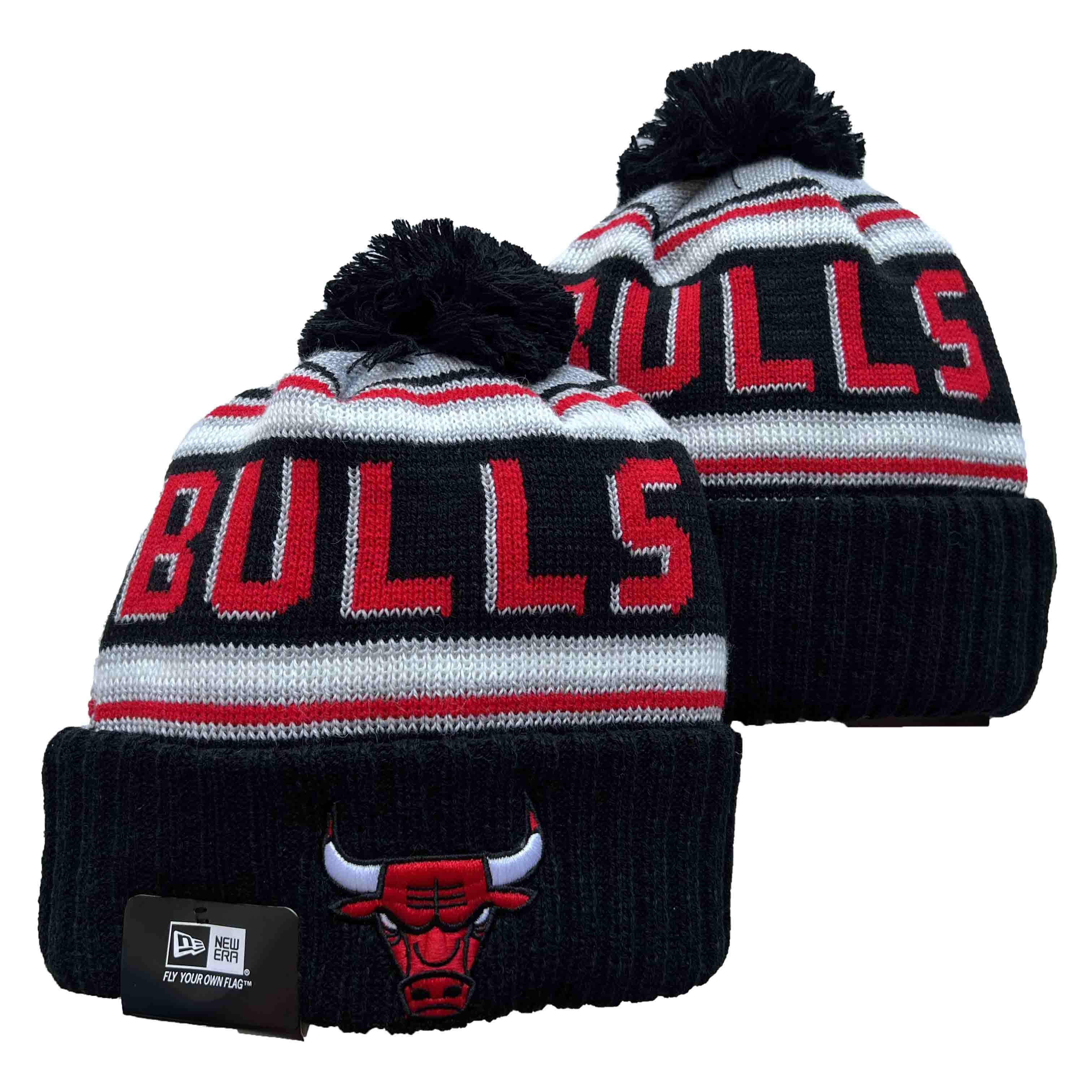 NBA Chicago Bulls Beanies Knit Hats-YD463