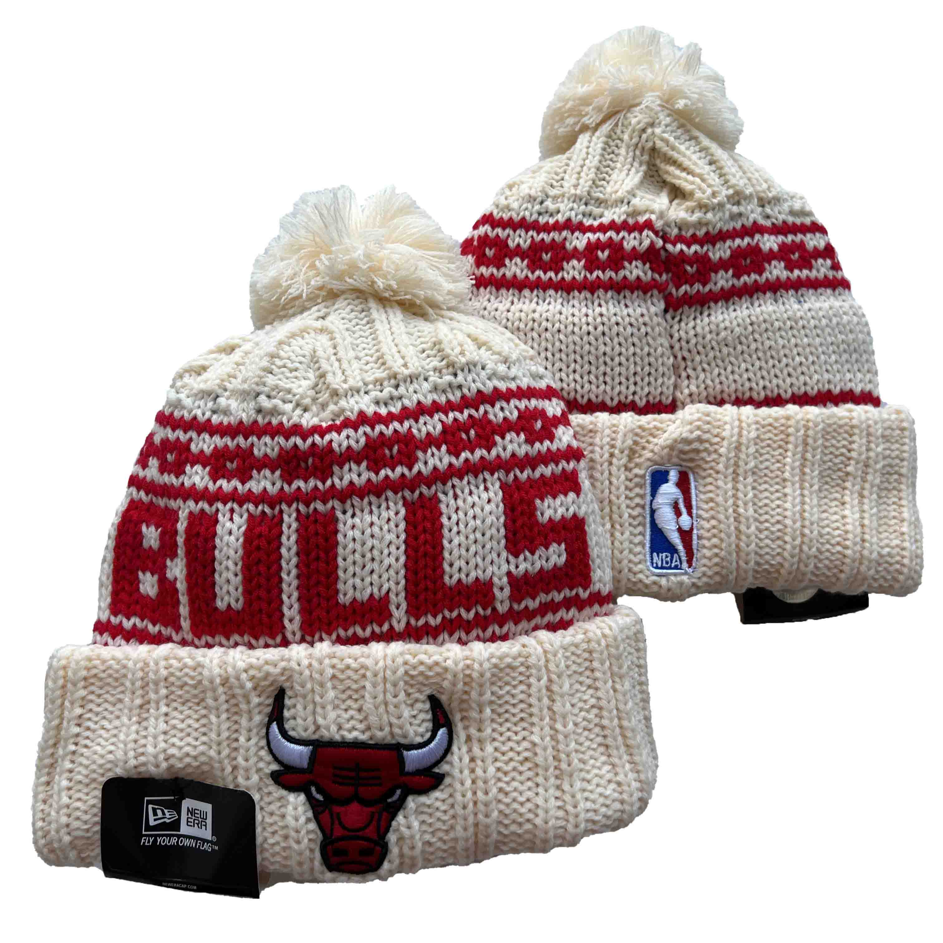 NBA Chicago Bulls Beanies Knit Hats-YD464