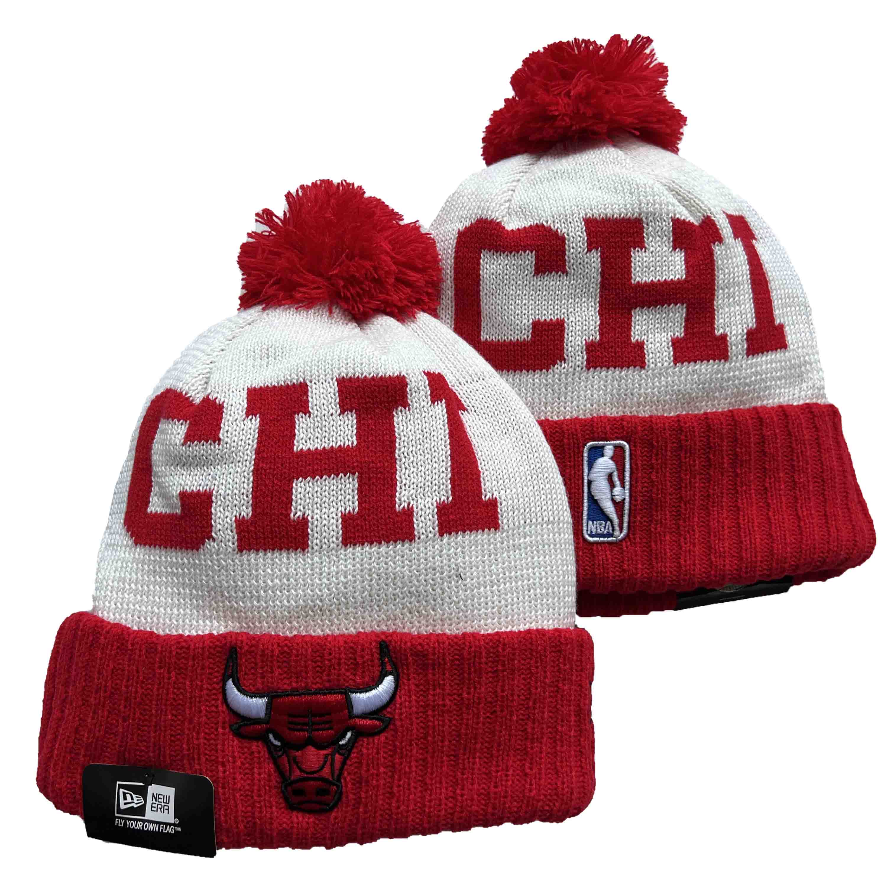 NBA Chicago Bulls Beanies Knit Hats-YD466