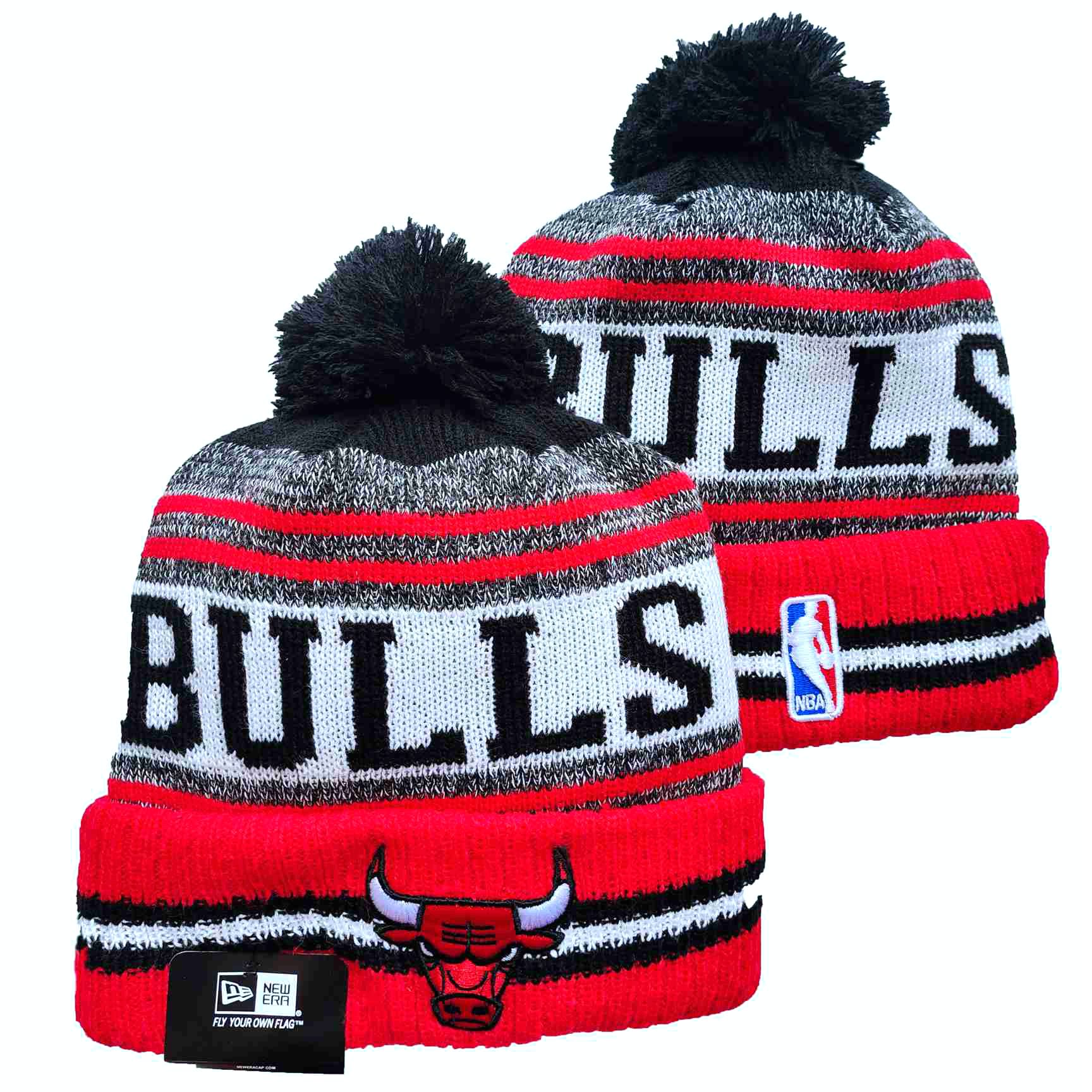 NBA Chicago Bulls Beanies Knit Hats-YD468