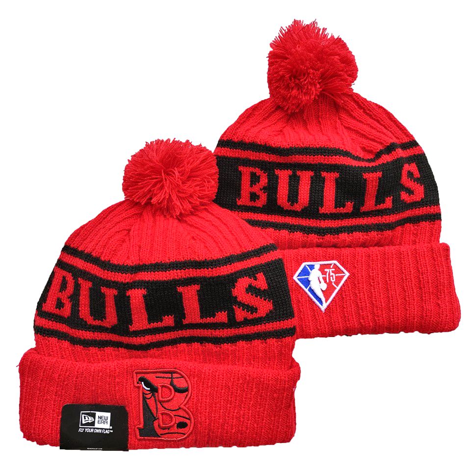 NBA Chicago Bulls Beanies Knit Hats-YD469