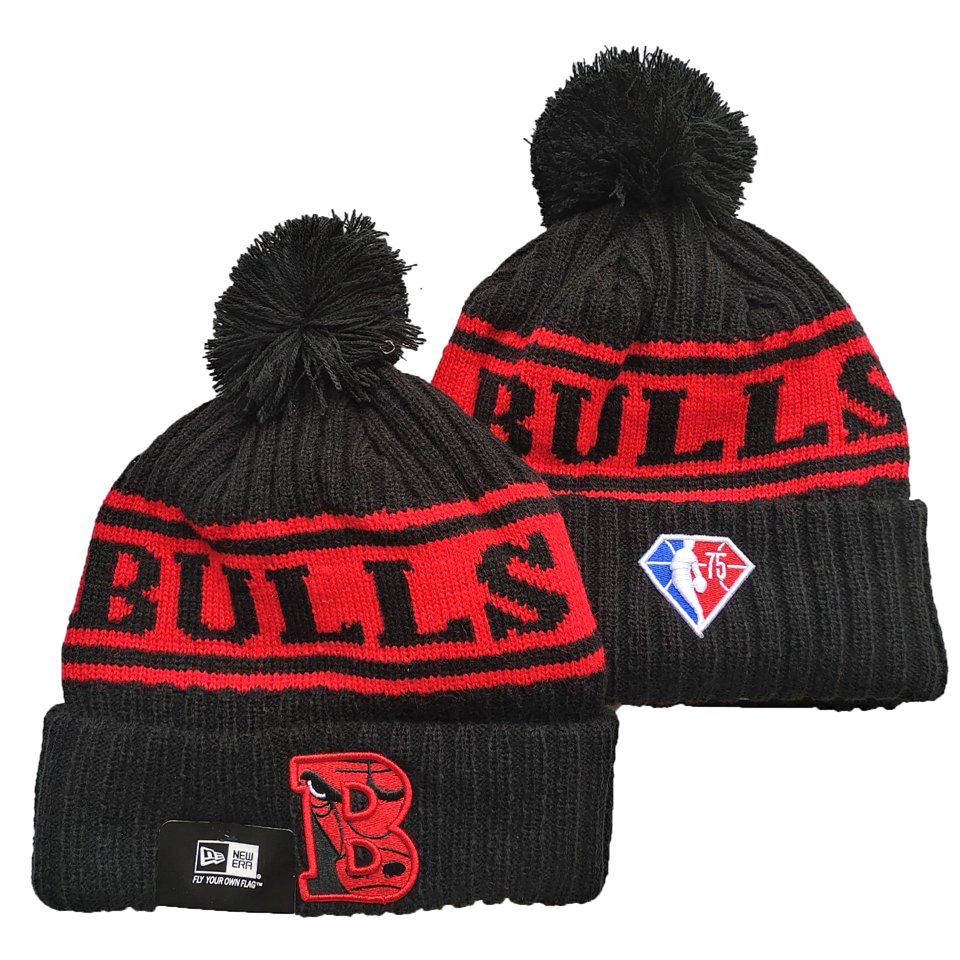 NBA Chicago Bulls Beanies Knit Hats-YD470