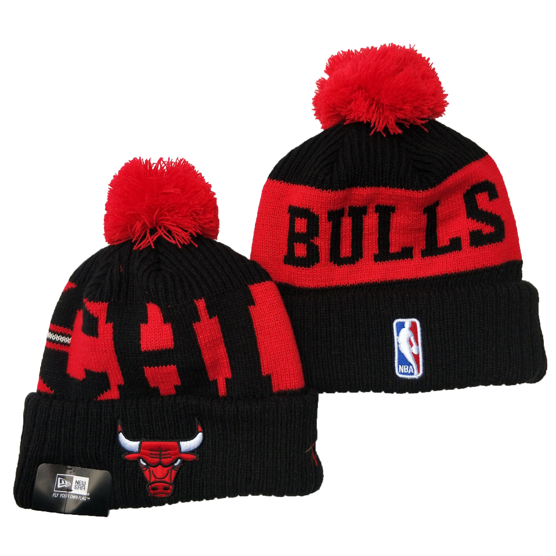 NBA Chicago Bulls Beanies Knit Hats-YD472