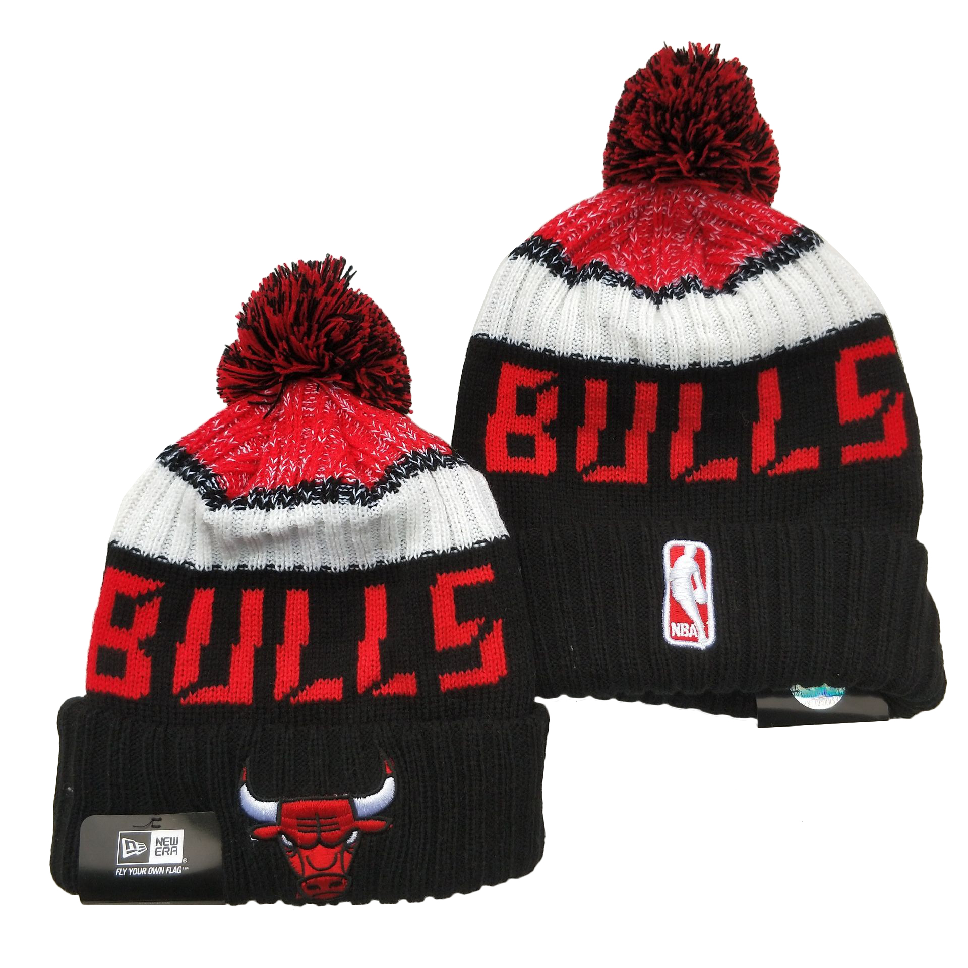 NBA Chicago Bulls Beanies Knit Hats-YD474