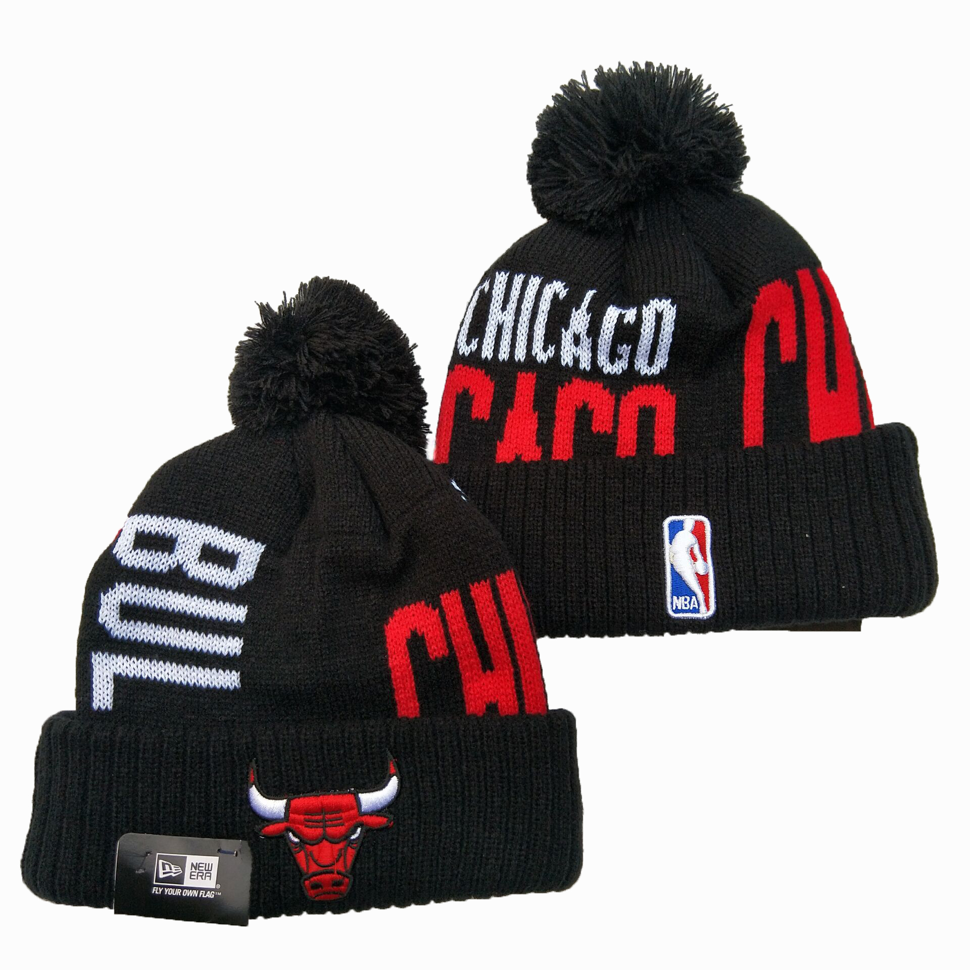 NBA Chicago Bulls Beanies Knit Hats-YD475