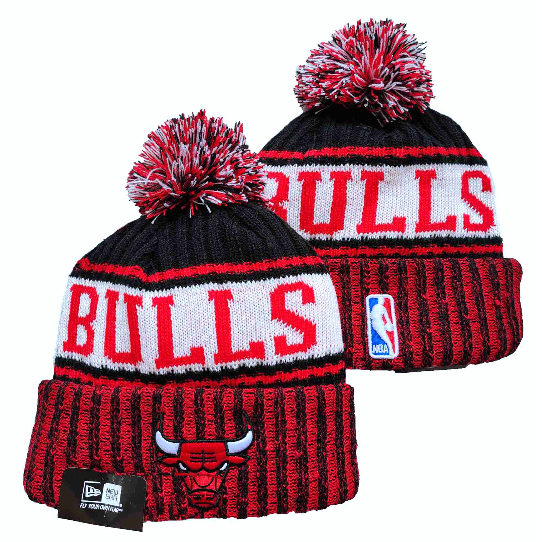 NBA Chicago Bulls Beanies Knit Hats-YD476