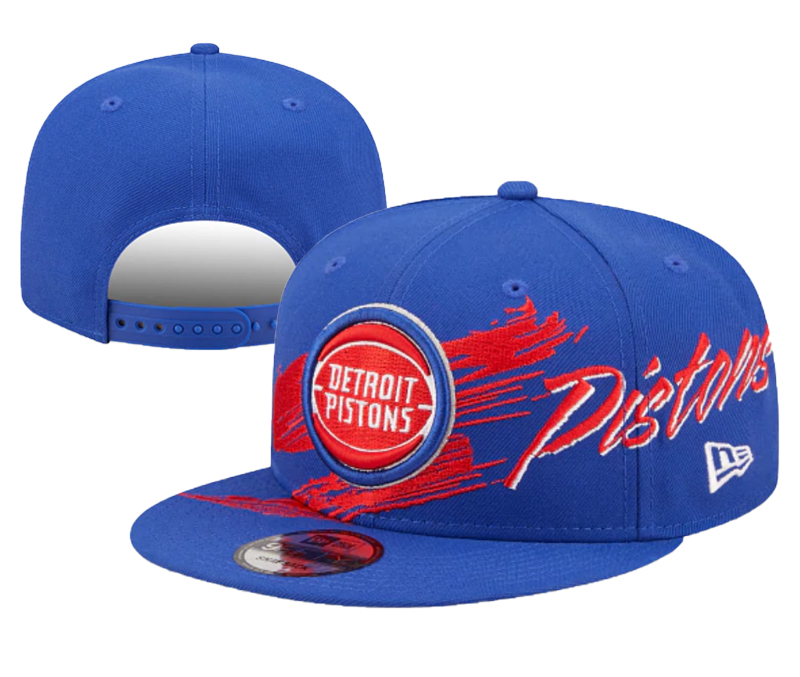 NBA Detroit Pistons Snapbacks-YD699