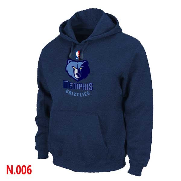 NBA Grizzlies Pullover Hoodie Navy Blue