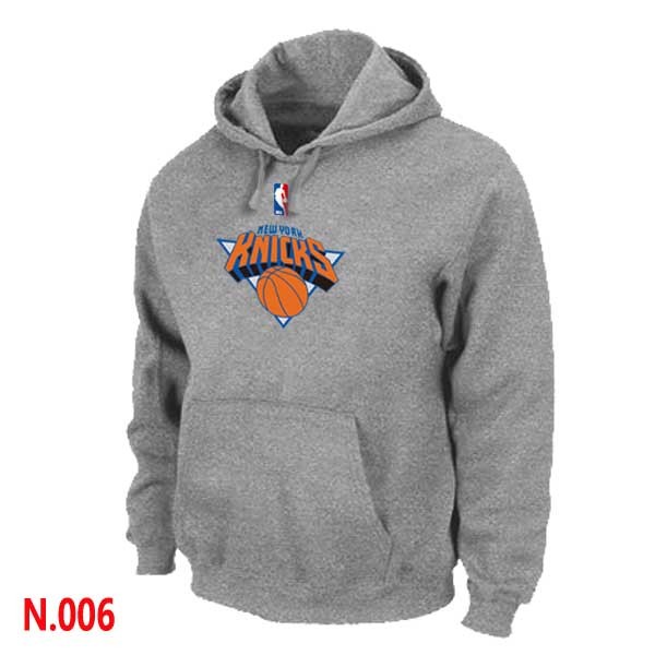 NBA Knicks Pullover Hoodie L.Grey