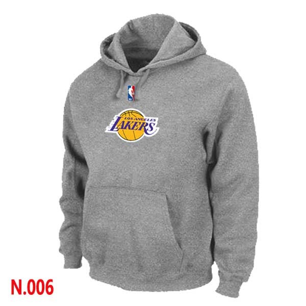NBA Lakers Pullover Hoodie L.Grey