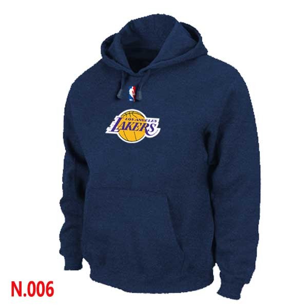 NBA Lakers Pullover Hoodie Navy Blue