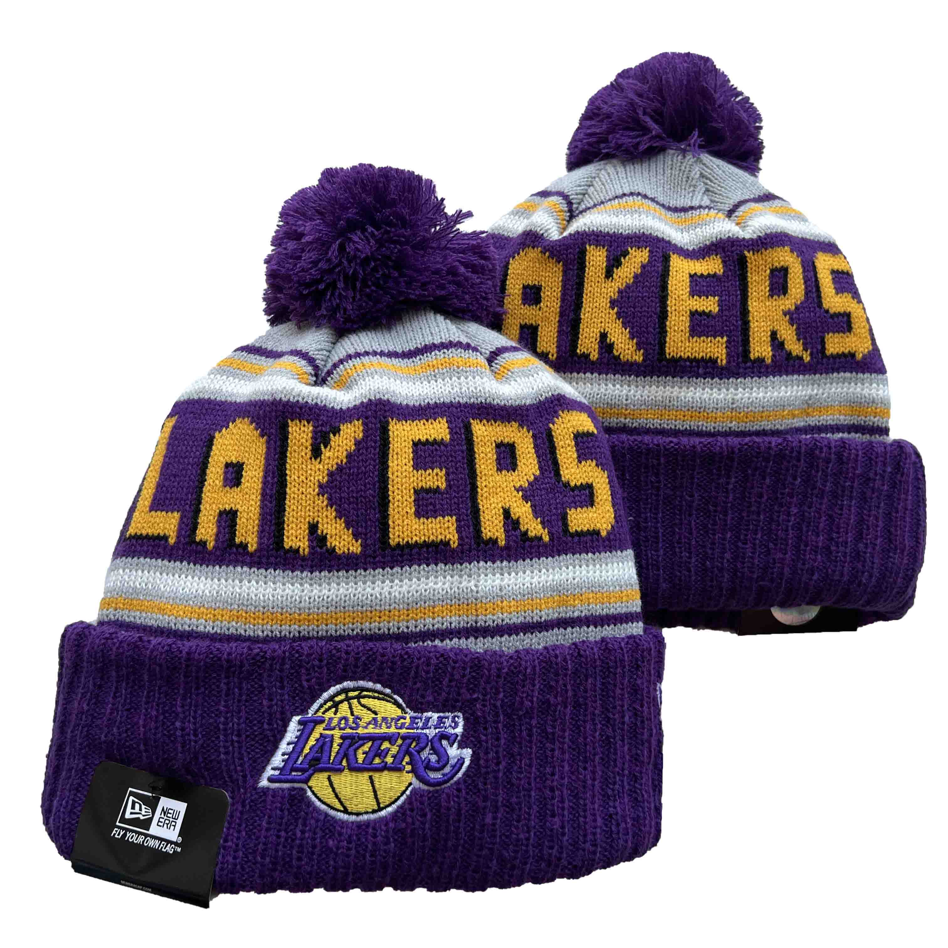 NBA Los Angeles Lakers Beanies Knit Hats-YD490