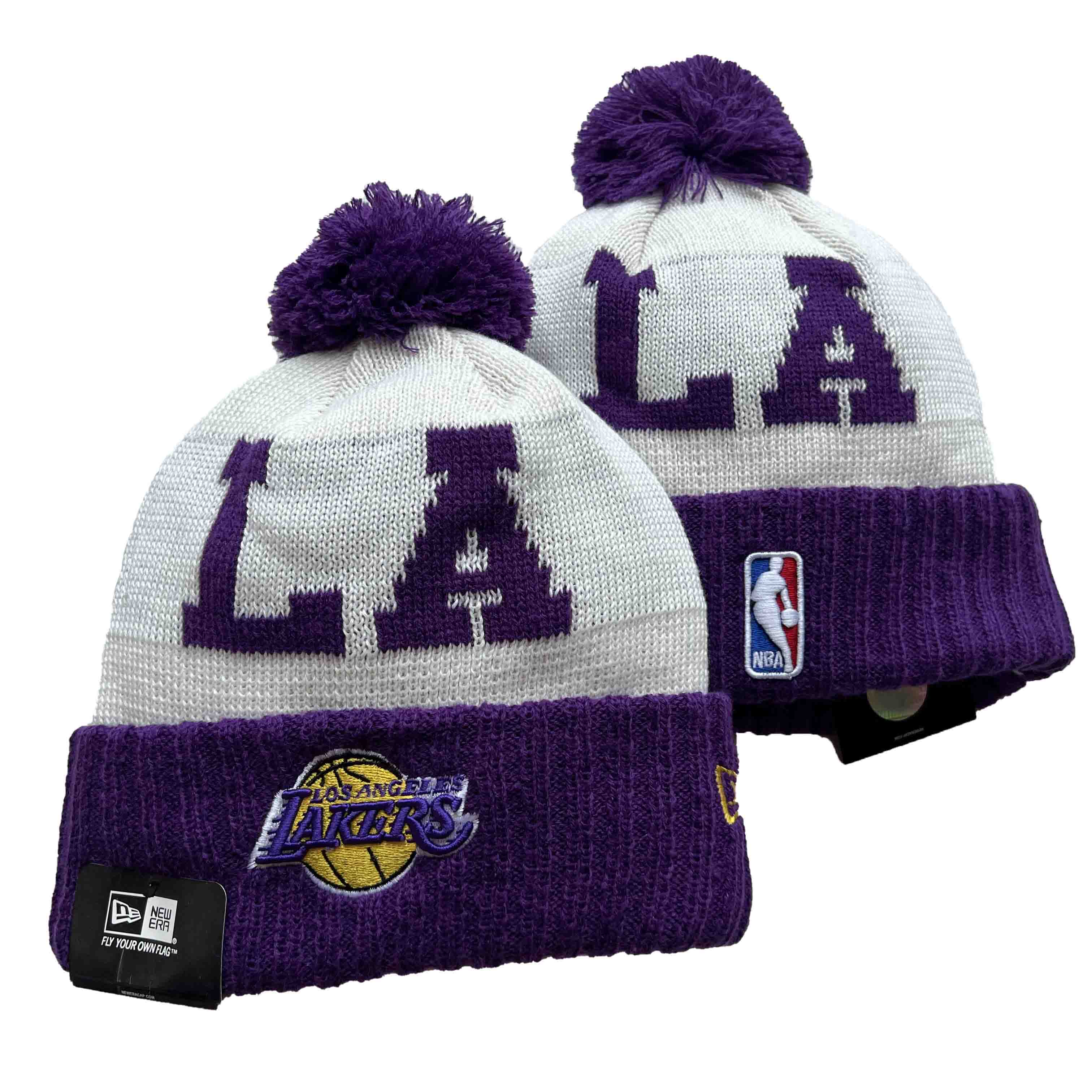 NBA Los Angeles Lakers Beanies Knit Hats-YD492