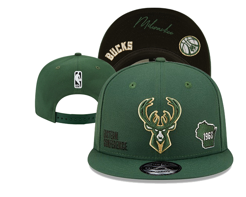 NBA Milwaukee Bucks Snapbacks-YD781
