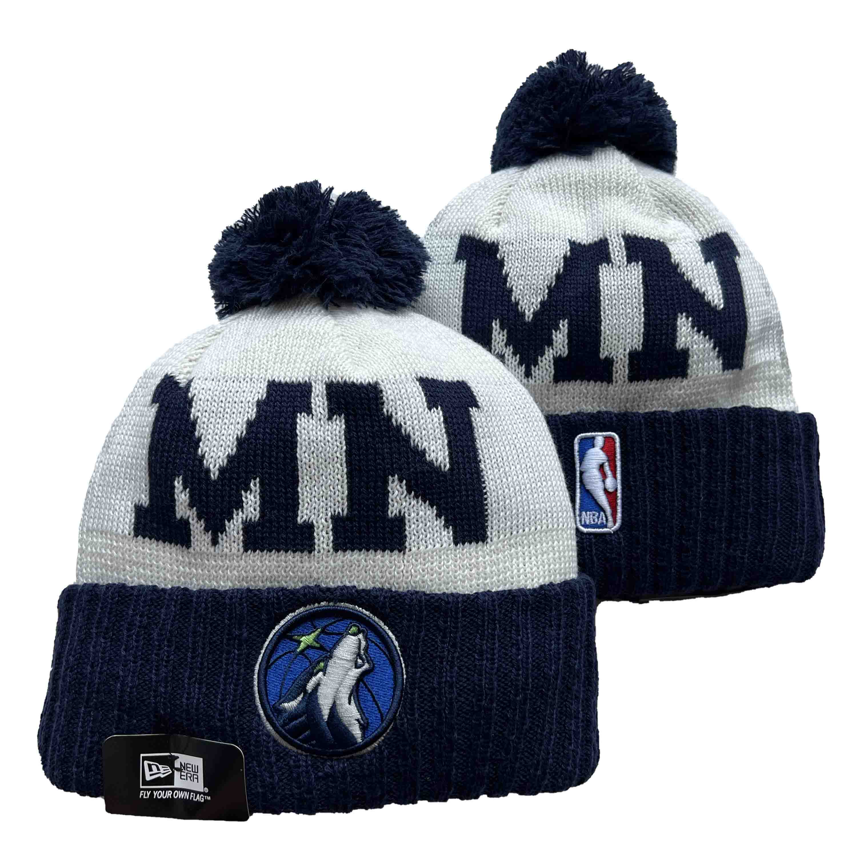 NBA Minnesota Timberwolves Beanies Knit Hats-YD536
