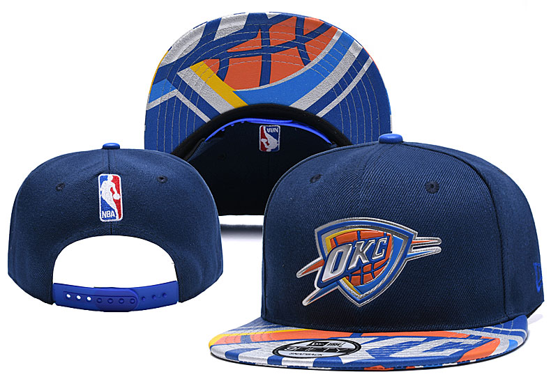NBA Oklahoma City Thunder Snapbacks-YD602