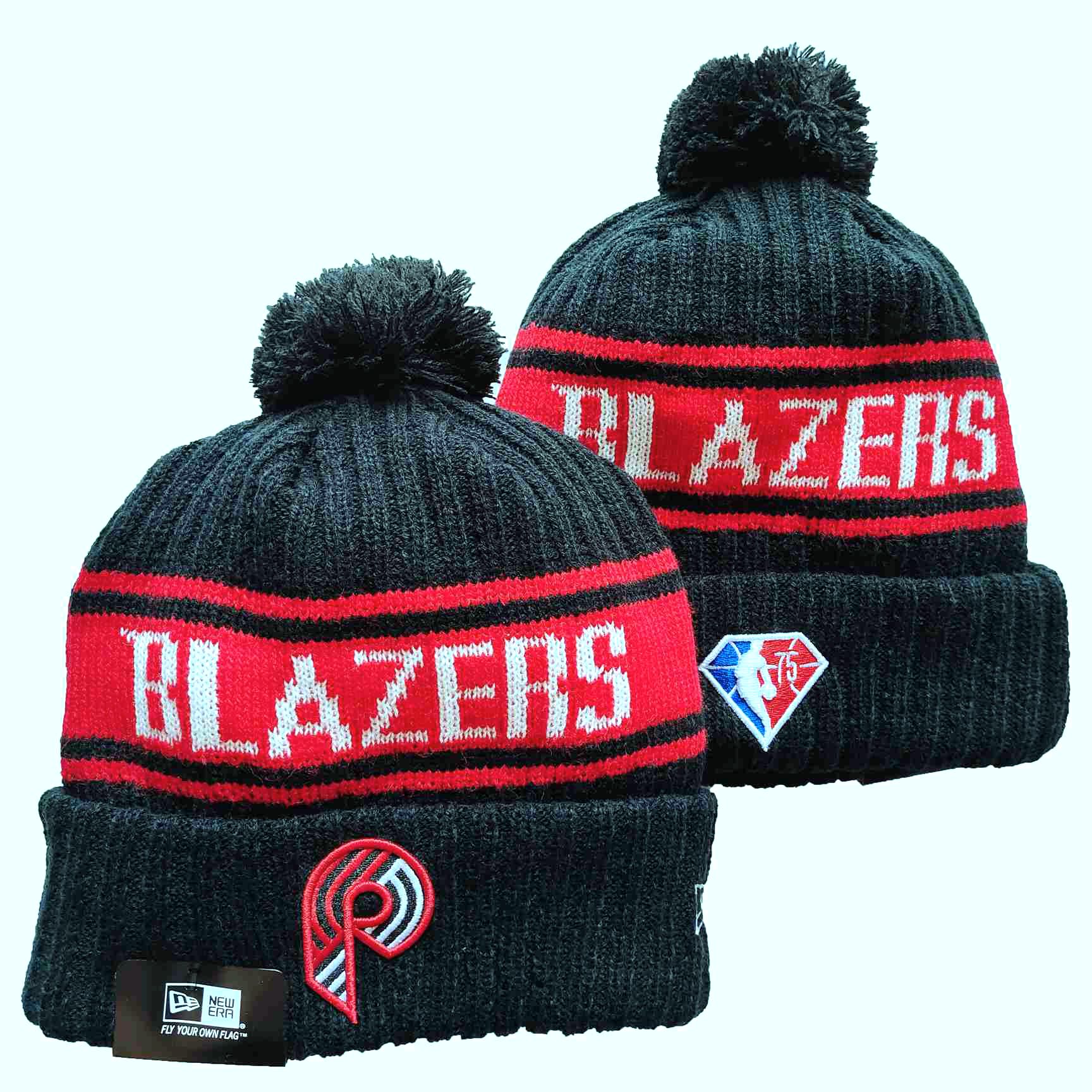 NBA Portland Trail Blazers Beanies Knit Hats-YD505
