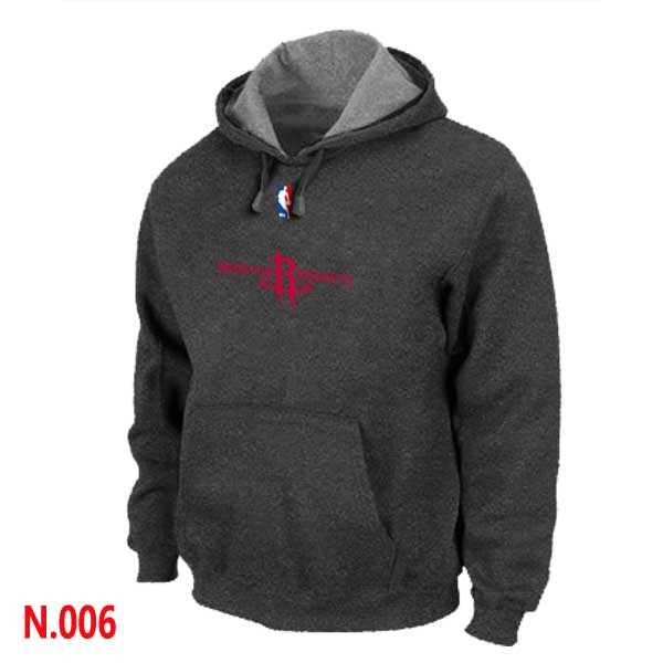 NBA Rockets Pullover Hoodie D.Grey