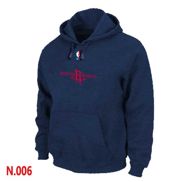 NBA Rockets Pullover Hoodie Navy Blue