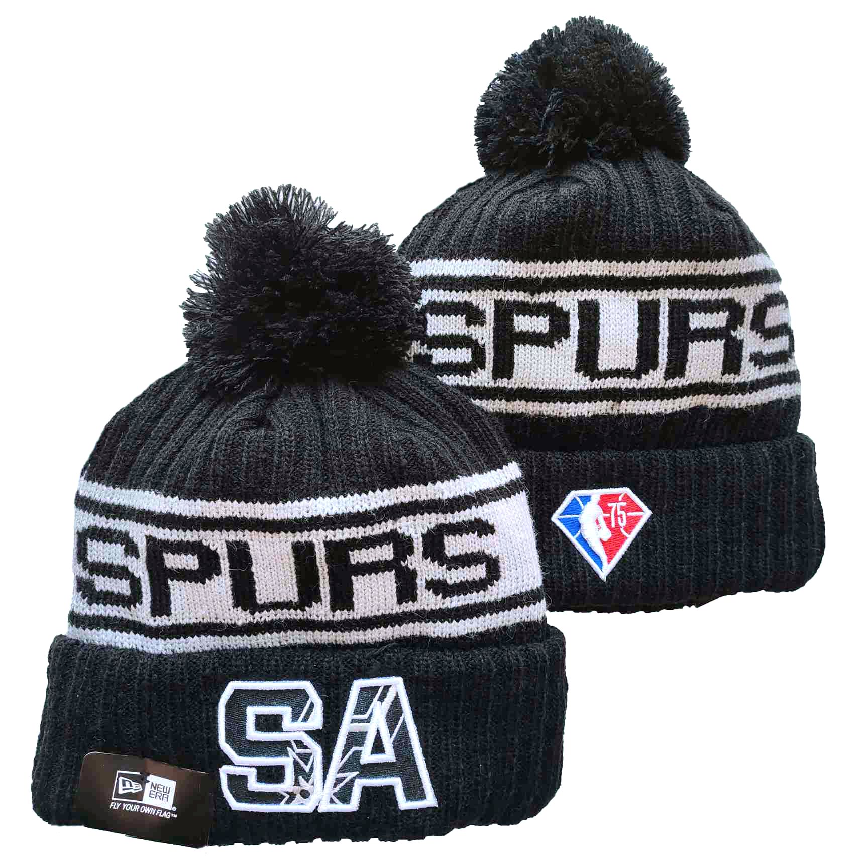 NBA San Antonio Spurs Beanies Knit Hats-YD513