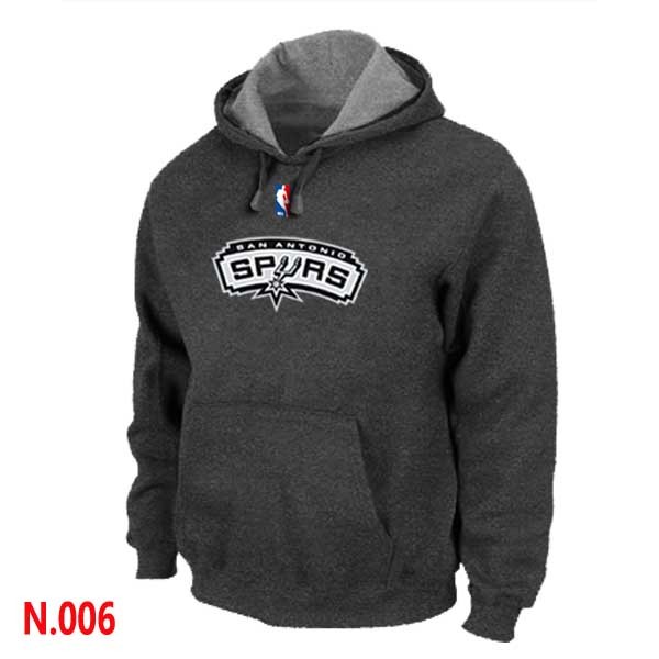 NBA Spurs Pullover Hoodie D.Grey