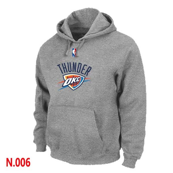 NBA Thunder Pullover Hoodie L.Grey