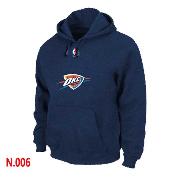 NBA Thunder Pullover Hoodie Navy Blue