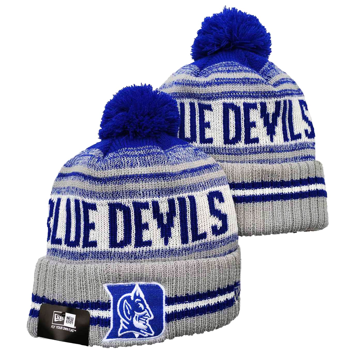 NCAA Duke Blue Devils Beanies Knit Hats-YD417